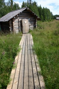 old wooden shack